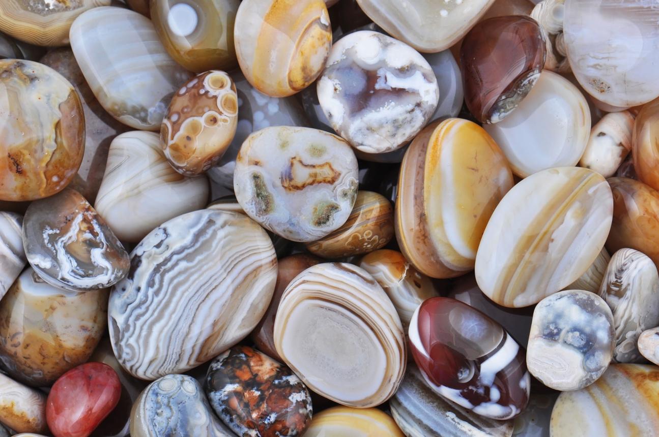 Polished stones