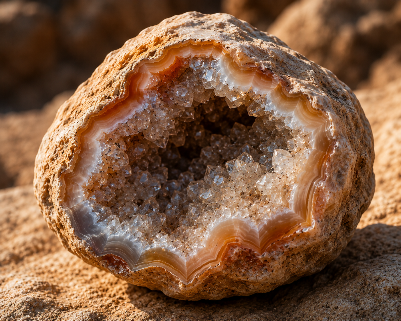 Desert geode