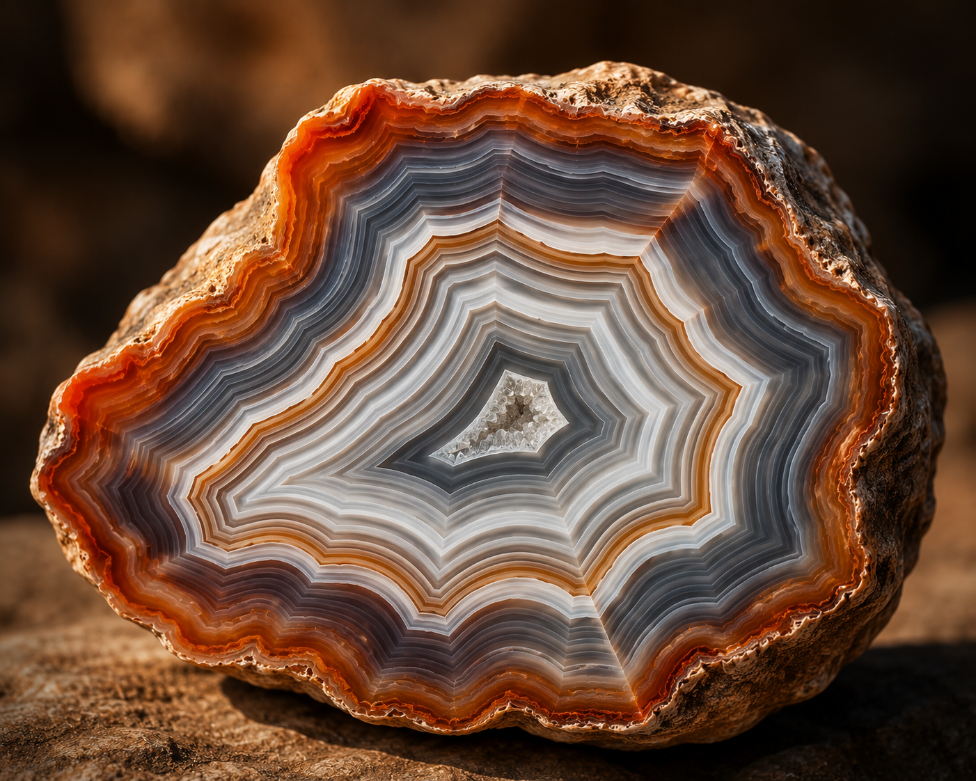 Fortification agate
