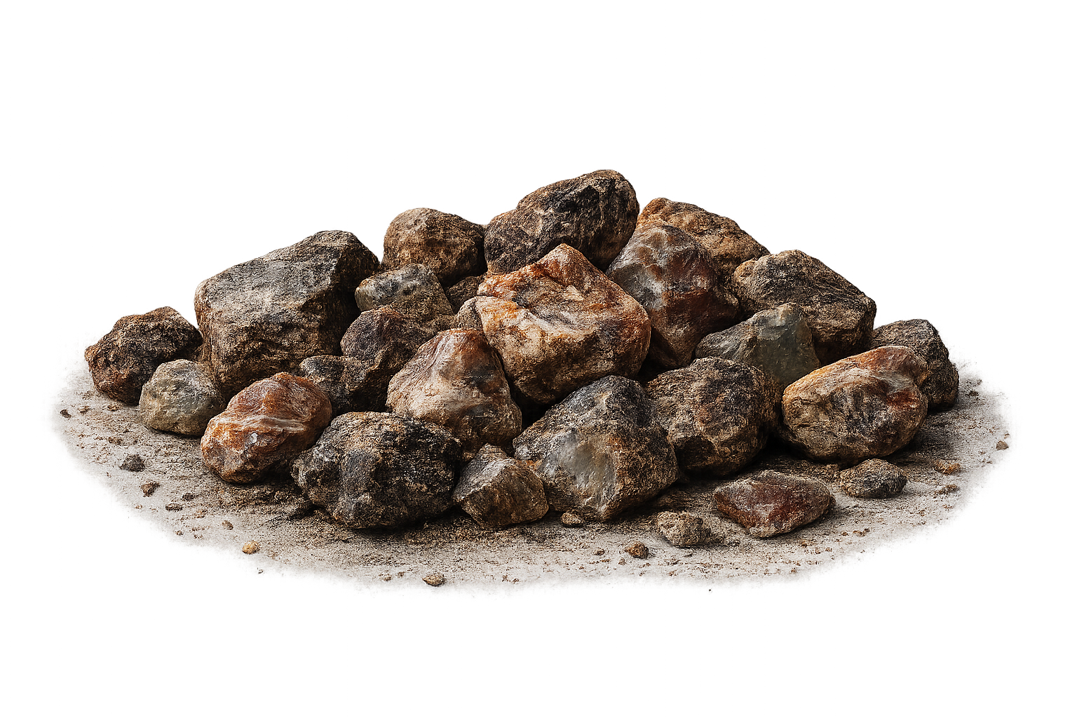 Current batch of rough stones