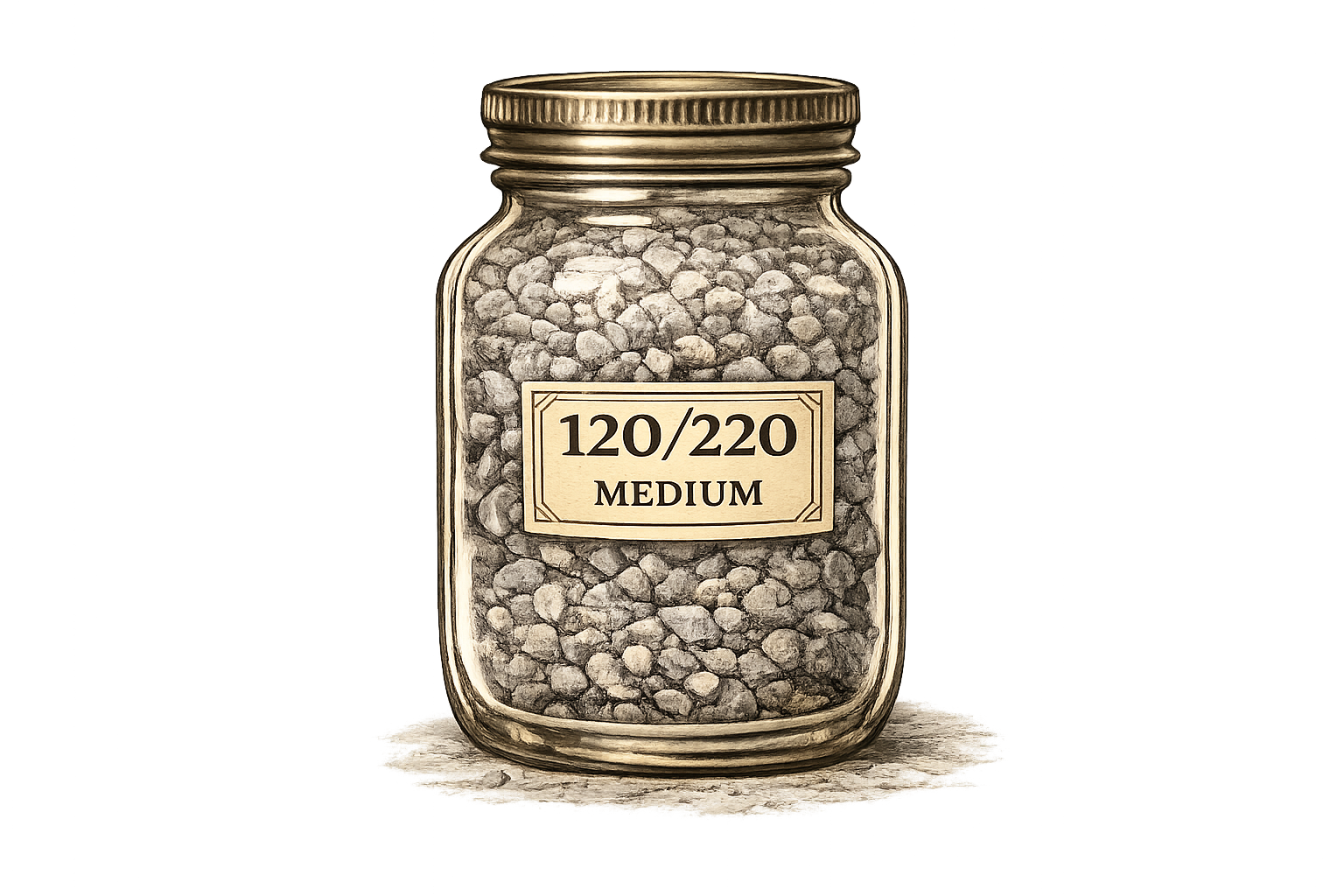 120/220 grit
